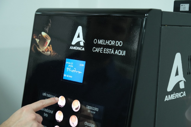 Cafeteira América Profissional para Locação Marapoama - Máquina de Café Automática América