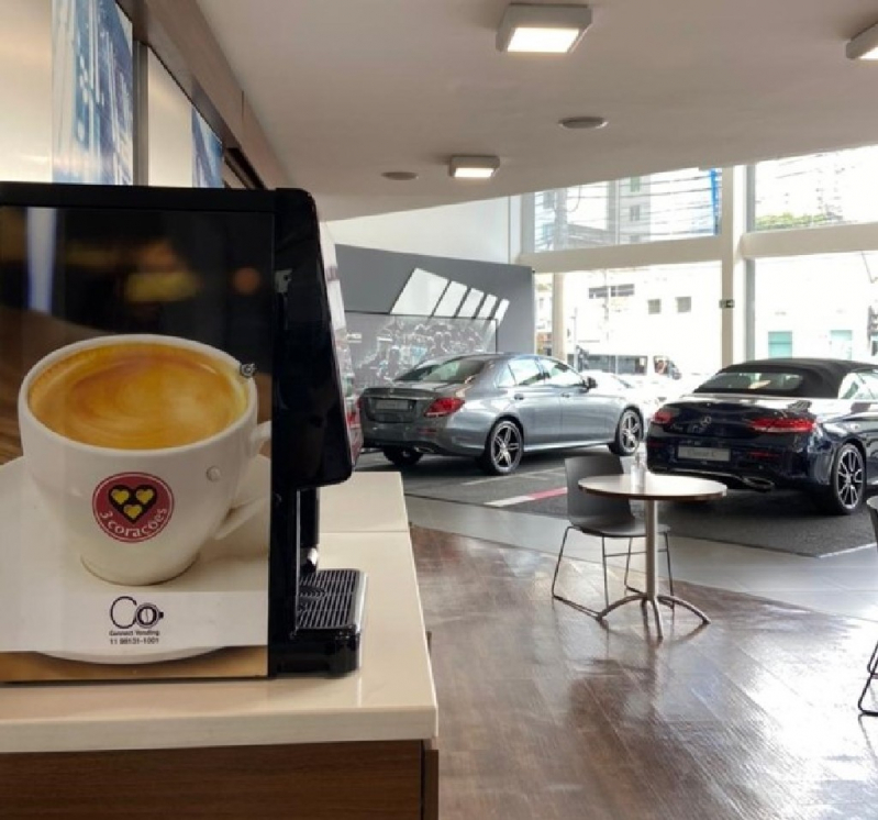 Comodato Máquina de Café Expresso Valor Maracanã - Comodato Máquina de Café Expresso