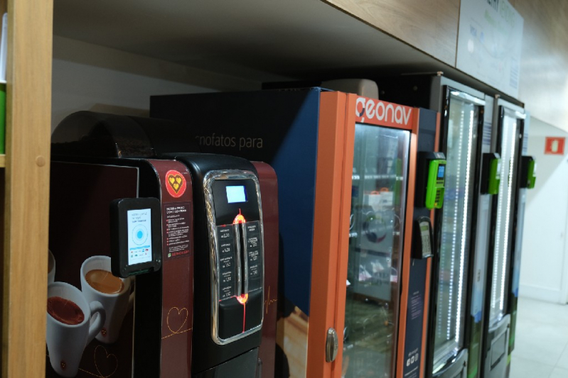 Empresa de Máquina de Café Vending Feira De Santana - Máquina de Café Vending Machine