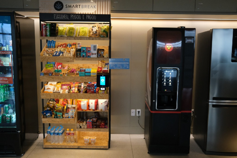 Empresa de Máquina Vending Machine Madre de Deus - Máquina de Café Vending Machine