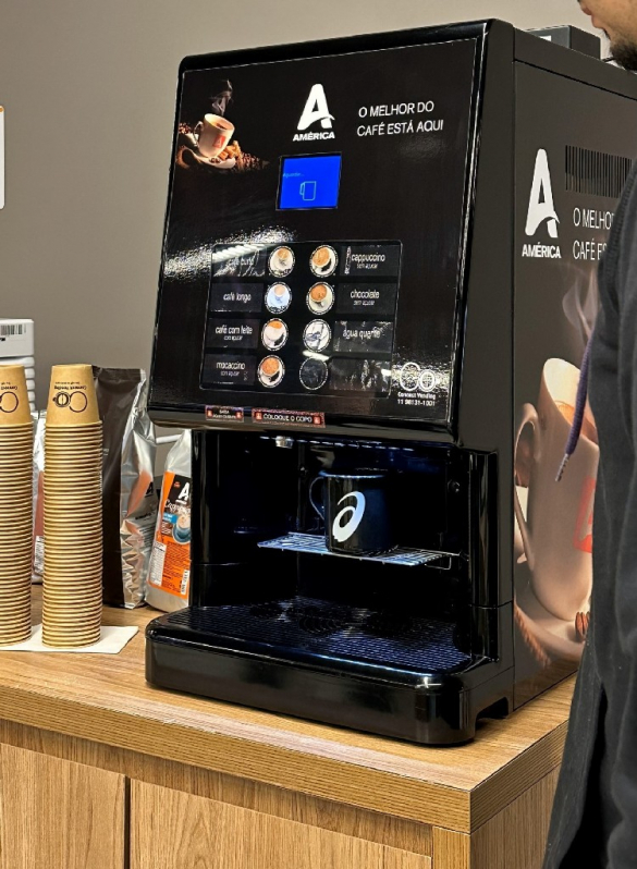 Empresa Que Aluga Máquina de Café Multifuncional Fortaleza - Máquina de Café Capuccino