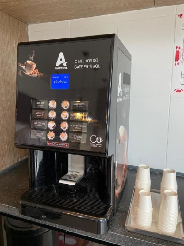 Locação de Máquina de Café Preço Glória - Locação de Máquinas de Café para Empresas