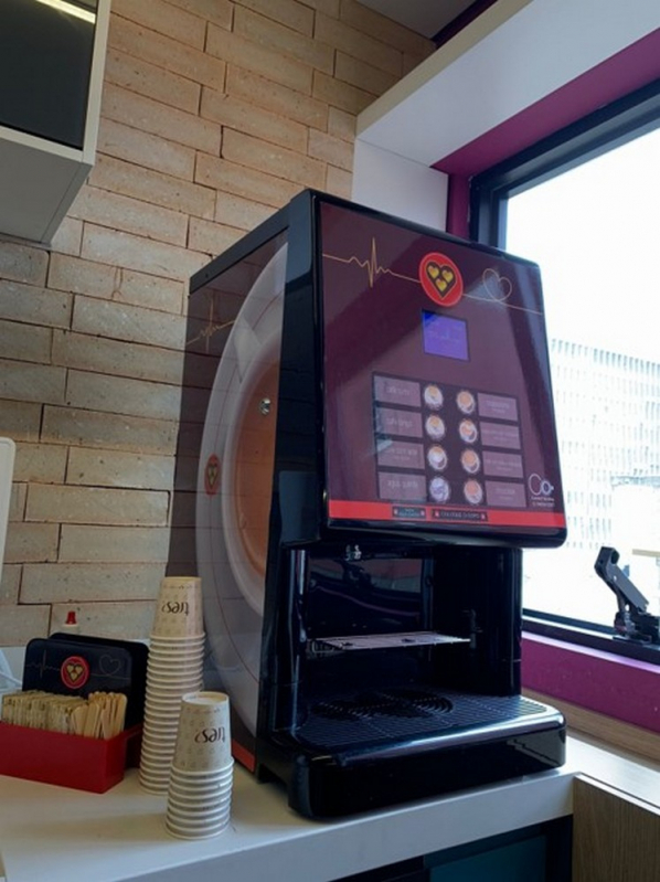 Máquina de Café Bebidas Quentes para Escritório para Alugar Parolin - Máquina de Café em Comodato para Corporativo