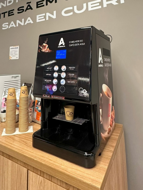 Máquina de Café Empresarial GUABIROTUBA - Máquina de Capuccino para Empresa