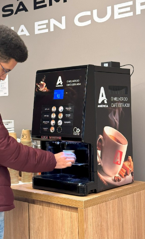 Máquina de Café Expresso América Madre de Deus - Máquina de Café Automática América