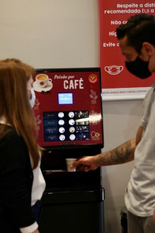 Máquina de Café para Alugar Barra Funda - Máquina de Café e Capuccino