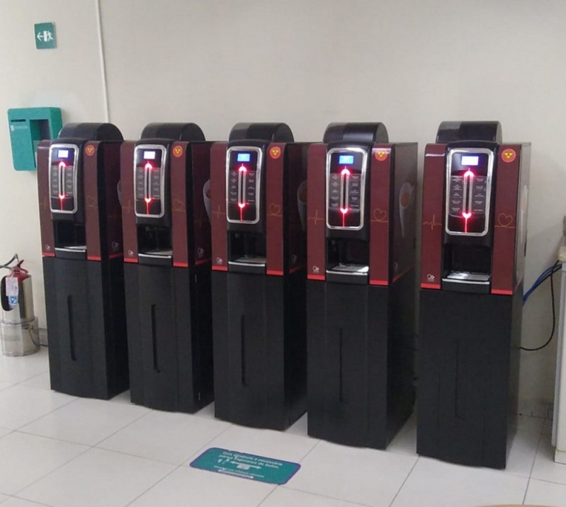 Máquina de Café para Comércio para Alugar Brooklin Paulista - Cafeteira para Conveniência