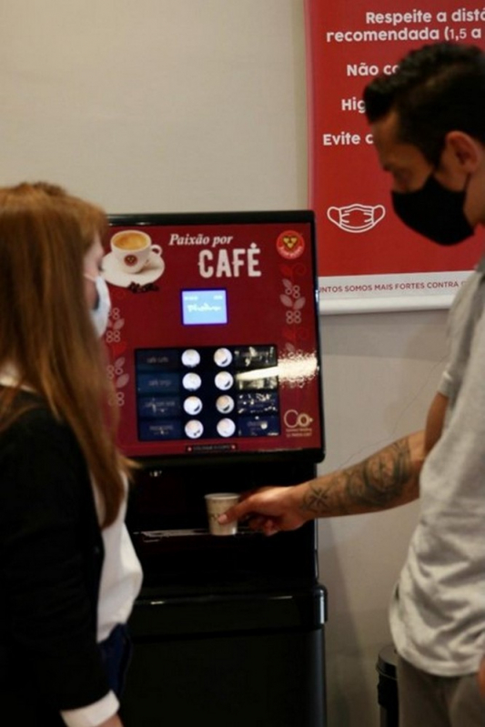 Máquinas Vending Café Jardim Yeda - Máquina Vending Machine