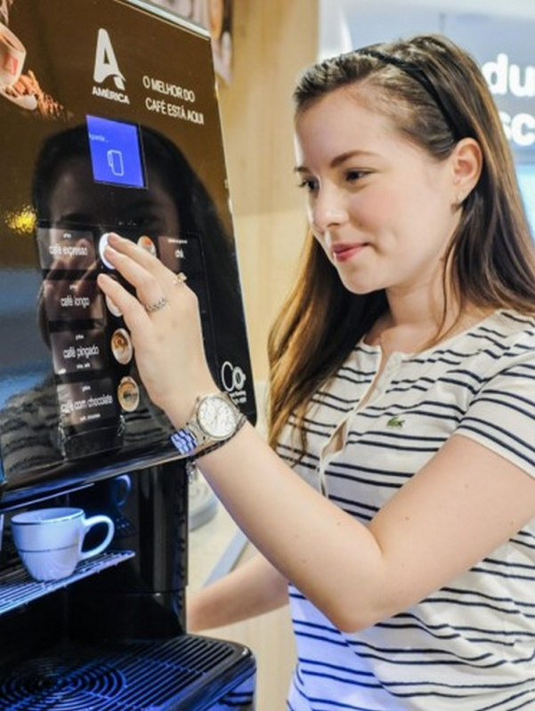 Preço de Cafeteiras para Escritório Novo Mundo - Máquina de Café Automática para Escritório