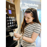 empresa que aluga máquina automática de café expresso Alphaville Centro