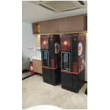 empresa que aluga máquinas vending café CENTRO Piracicaba