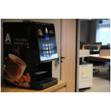 máquina de café automática para escritórios para alugar Centro de Embu